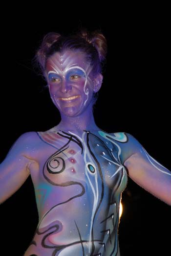 Body Painting 2006 photo - Duval Street, Key West